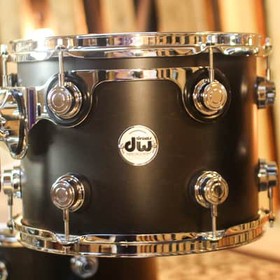 DW Collector's Maple SSC Ebony Satin Oil Drum Set - 22,8,10,12,14,16 - SO#1449939 image 6