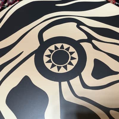 Evans Anika Nilles / RUSH 22” Ocean Tides Bass Drum Head 2026 image 4