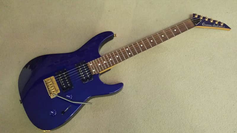 Grover Jackson FU.IG-37 Fusion Series. 1998 Japan. Cobalt Blue