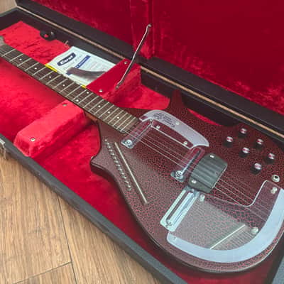 Vintage CORAL Electric Sitar by Vincent Bell 1960s Danelectro MINT! image 2