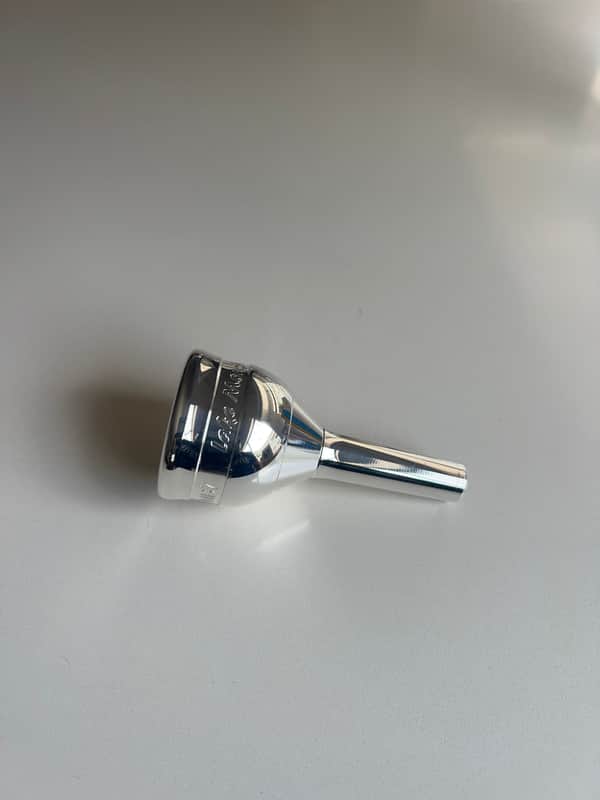 Mercer and Barker Silver MB7 Lake Monster Tuba Mouthpiece image 1