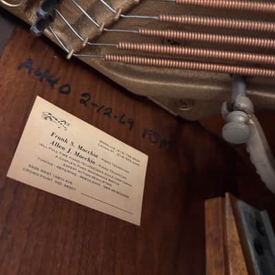 Vintage 1969 Baldwin Acrosonic Upright Piano Walnut MCM Scandanavian Design Complete Restoration image 18
