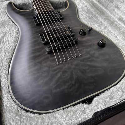 ESP LTD H7-2015 40th Anniversary 2015 - See Thru Black Satin image 7
