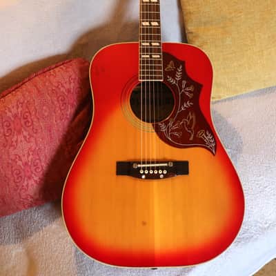♫ LOW Price (Neck issue) Early 70's Japanese Hummingbird ♫ Suzuki Factory JAPAN ♫ Pro setup image 19