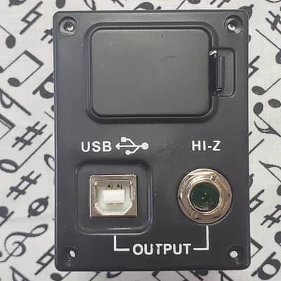 Dean - Luna acoustic guitar battery and output jack module with USB output. image 7