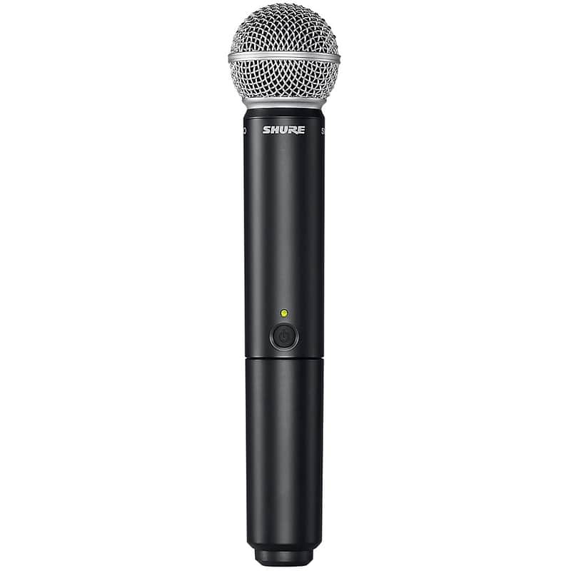 Shure BLX2/SM58 Handheld Wireless Transmitter with SM58 Capsule Regular Band H11 image 1