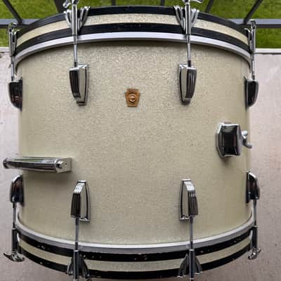 Ludwig Super Classic 1966 - Aged Silver Sparkle image 6