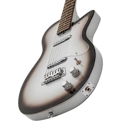 Silvertone 1303/U2 Reissue Solidbody Electric Guitar Regular Silverburst image 5