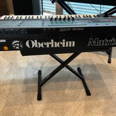 Oberheim Matrix 12 61-Key 12-Voice Synthesizer 1985 - Black image 4