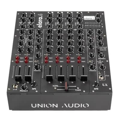 Union Audio elara.6 Linear [Made-to-order item / Delivery time 3 to 6 months] [Professional 6-channel DJ mixer, linear fader model] (Union Audio) image 2