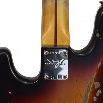 Fender PB 58 Hv-Relic 3TS MN image 8