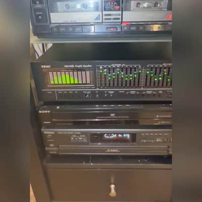 TEAC EQA-30BL Stereo Graphic Equalizer & Spectrum Analyzer - Serviced (Made in Japan) image 2