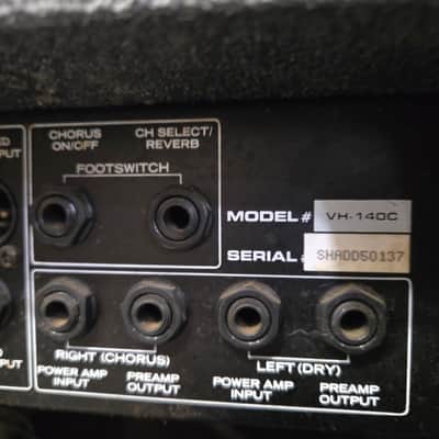 Ampeg Vh-140c Guitar Combo image 4
