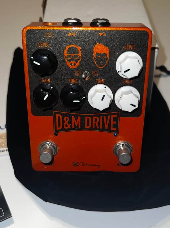 Keeley D&M Drive Orig. 2017 Ltd. Ed. That Pedal Show run Orange image 1