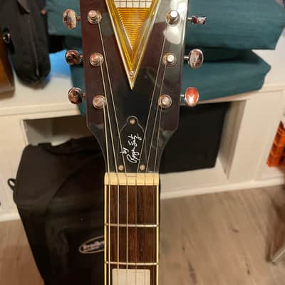 Kay K161 Thin Twin Limited Reissue, Cherry Sunburst With Original Case image 3