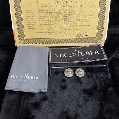 Nik Huber Guitars Adam Miller Signature - Natural #65335 image 17