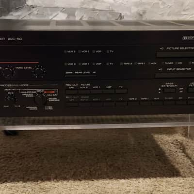 Yamaha Yamaha AVC-50  audio/video control center amplifier 90s  - Black image 2