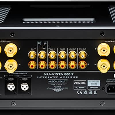 MUSICAL FIDELITY NU-VISTA 800.2 - Integrated Amplifier - NEW! image 3