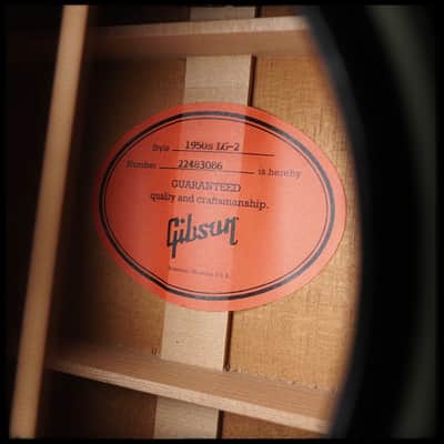 2023 Gibson 50s LG-2 Original (Left-Handed) image 12