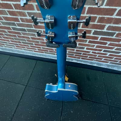 Gretsch Custom Shop Masterbuilt G6134CST Baritone Penguin NOS Lake Placid Blue With Case image 6
