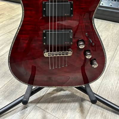 Schecter Hellraiser C-1 2005 - Present - Black Cherry image 4