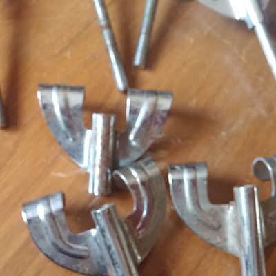 Pearl Star Hoshino MIJ VINTAGE 7 Torpedo Style Bass Drum T Rod and Claws 60s 70s RARE STYLE image 5