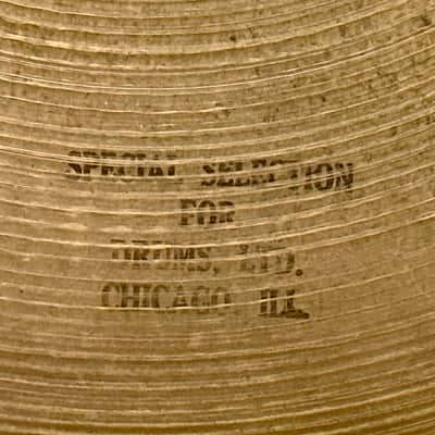 22" Zildjian A 1960s Swish China Cymbal 2176g *Video Demo* image 8