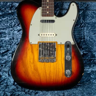 2008 Fender Custom Shop 60's Telecaster Relic Sunburst w/HSC image 3