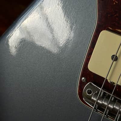 2022 Fender Jazzmaster 1966 Charcoal Frost Custom Shop Closet Classic Light Relic image 8