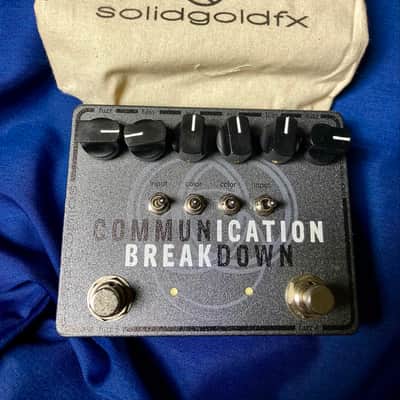 SolidGoldFX Communication Breakdown Reverb Exclusive 2020 - Grey Texture image 1