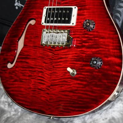 2023 PRS - CE 24 Semi-Hollow - Fire Red Burst image 2