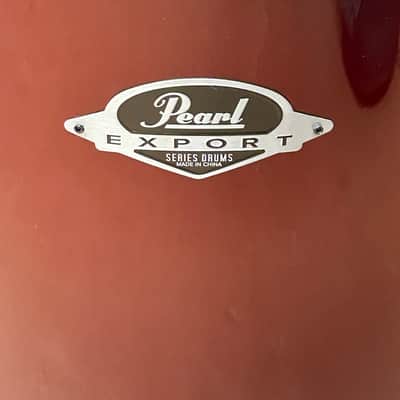 Pearl Export 16"x16" Floor Tom – Wine Red – w/ Legs – Brand New (No Box) image 2