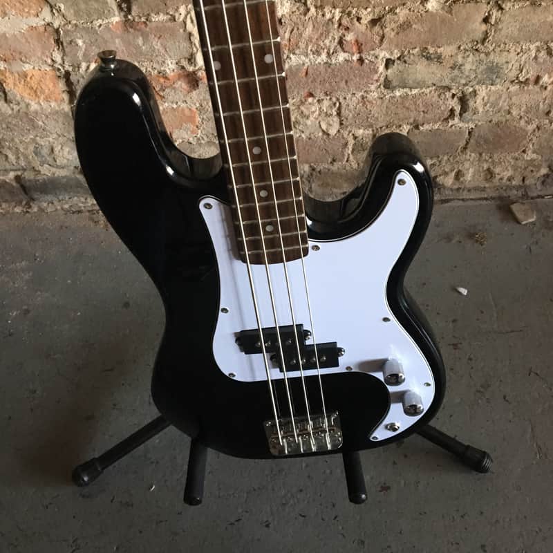 Oscar Schmidt OB25-B 3/4 Size Bass Black image 1