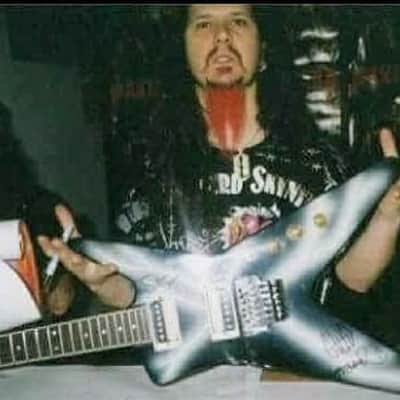 RARE Dean Dimebag Darrell DFH Dean From Hell Dimebolt Signature Guitar Signed by Pantera! Pre-Washburn D3 image 6