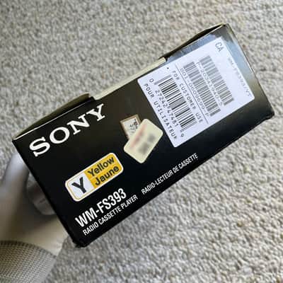 [Full Box] Sony WM-FS393 Walkman Cassette Player, Cute Yellow, New in Box ! image 14