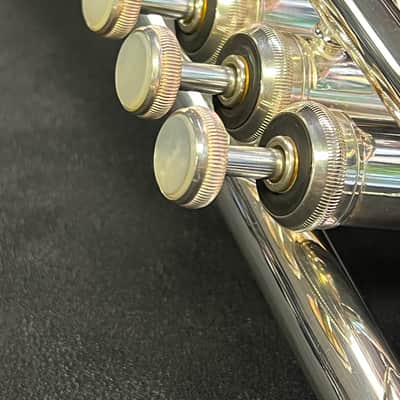 Bach Stradivarius Model 229 C Trumpet - Silver-plated image 14