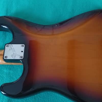 Fender "Dan Smith" Stratocaster Two Knobs with Maple Fretboard 1981 - 1983 Brown Sunburst image 5