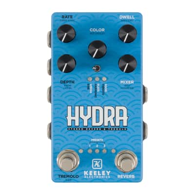 Keeley Hydra Stereo Reverb + Tremolo Pedal [USED] image 1