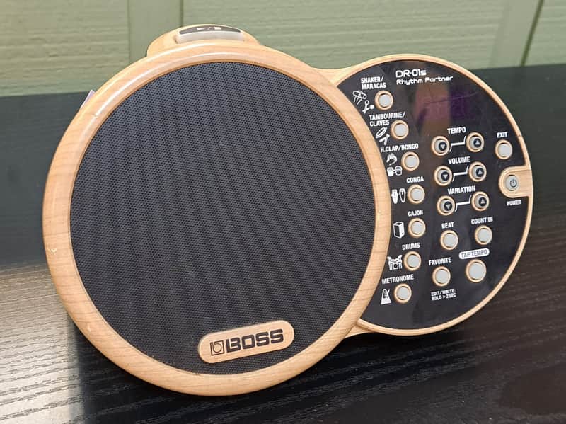 BOSS DR-01S RHYTHM PARTNER DRUM MACHINE (USED) image 1