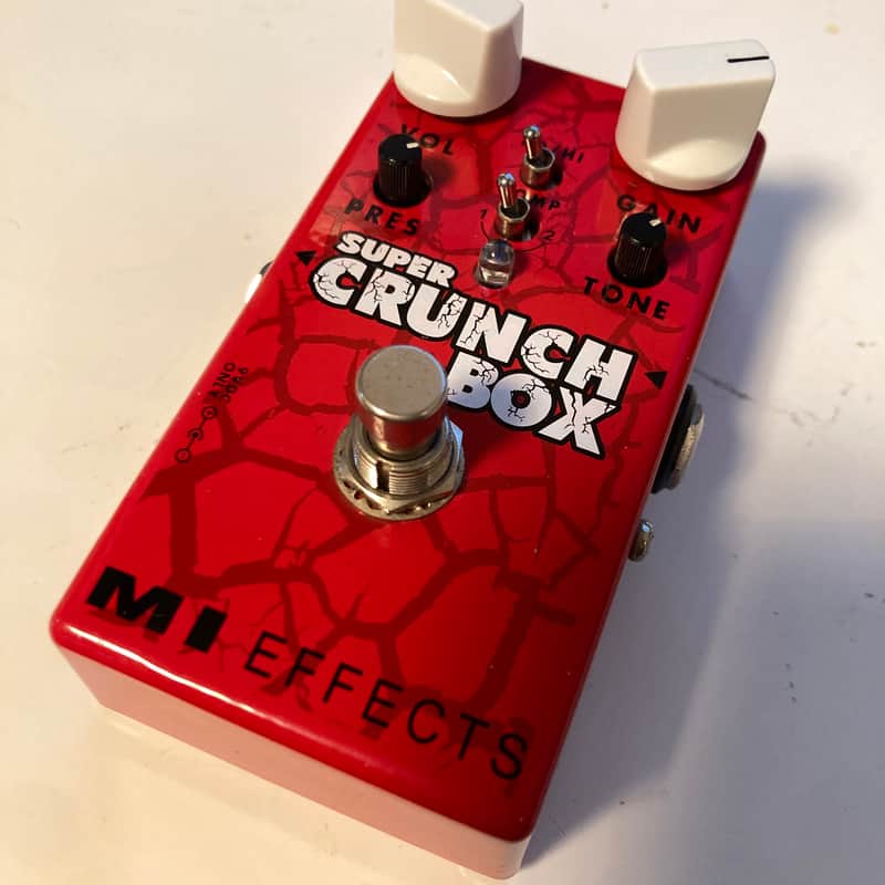 MI Audio Super Crunch Box V1 2010s - Red | Reverb