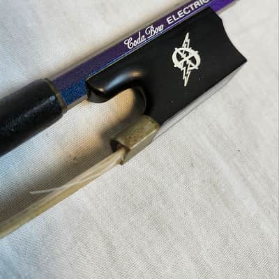 CodaBow "Electric" Carbon Fiber 4/4 Violin Bow w/Bag image 5