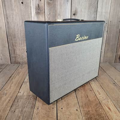 2002 Bacino Hand Wired 18W Marshall Combo Clone - Black image 3