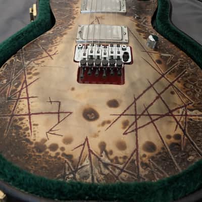 ESP RZK-II Burnt 2010 *RARE* Black binding - hard burnt image 3