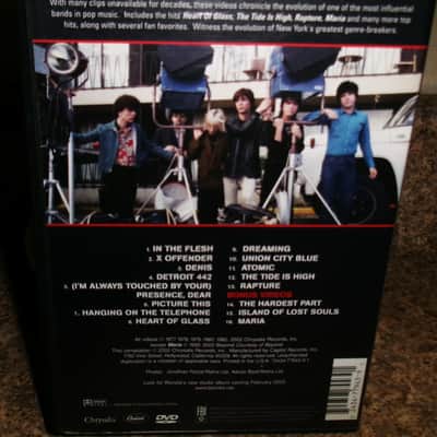 debbie harry & blondie greatest video hits live 2002 dvd - nyc punk rock cbgb rapture maria pop image 2