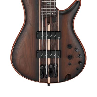 Ibanez Premium SR1350B Bass Guitar - Dual Mocha Burst Flat image 1