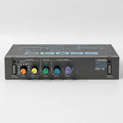 BOSS RRV-10 DIGITAL REVERB リバーブ Boss RRV-10 Micro Rack Series Digital Reverb | Reverb