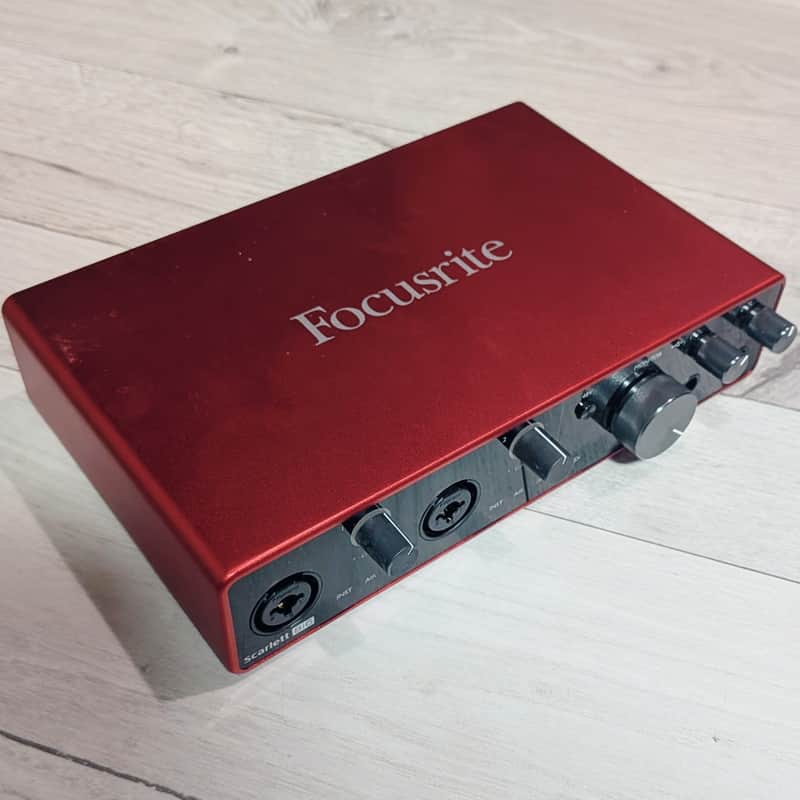 Focusrite Scarlett 8i6 3rd Gen USB Audio Interface 2019 - Present - Red / Black image 1