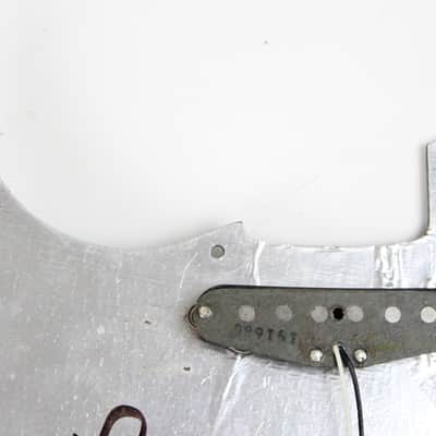 1979-1980 Vintage Fender Stratocaster Loaded PICKGUARD All Original USA ~Aged Patina~ 1970s 1980s CBS Era Strat image 7