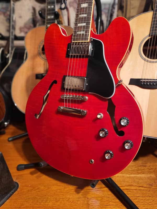 Epiphone   Limited Edition Marty Schwartz ES-335 Guitar Sixties Cherry w/Case image 1