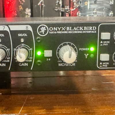 Mackie Onyx Blackbird FireWire Audio Interface 2010 - 2017 - Black image 5